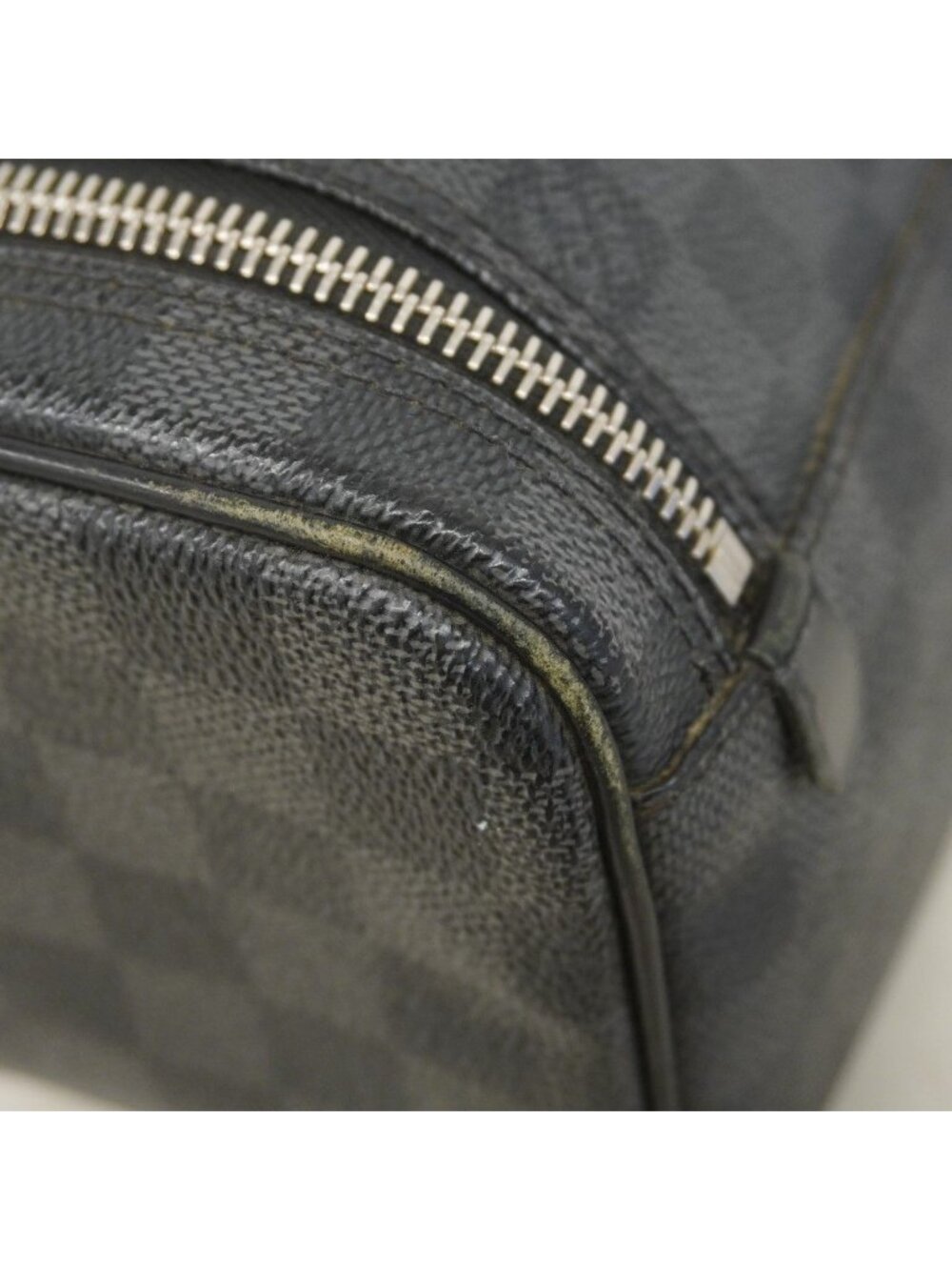 Louis Vuitton Pouch Damier Graphite Toilette Black Gray - Picture 6 of 9